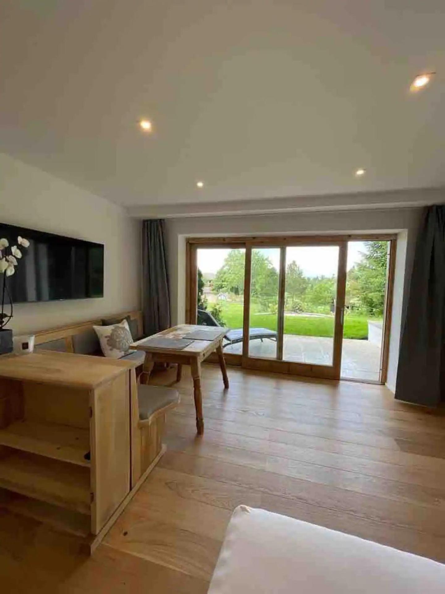 Moderne Alpenwohnung Garten&Natur Bad Kohlgrub Luaran gambar