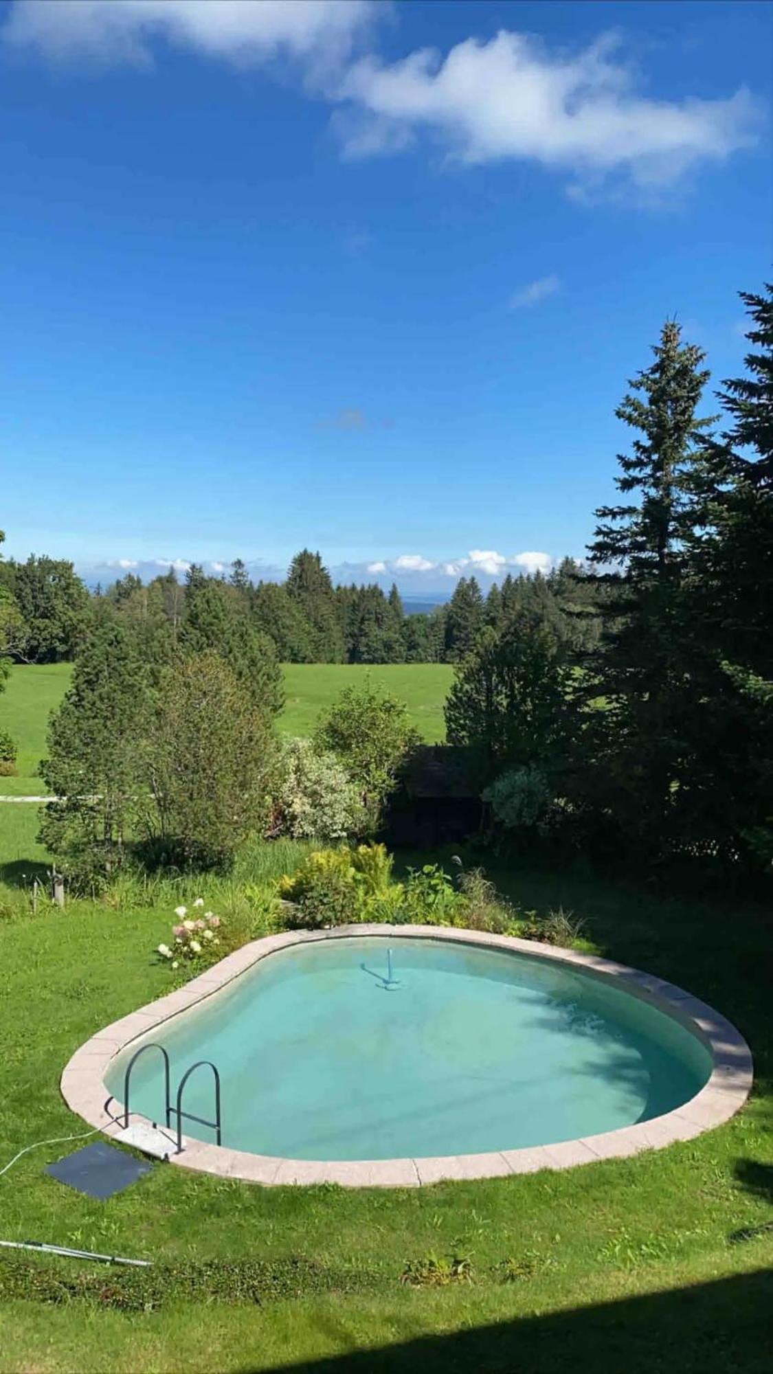 Moderne Alpenwohnung Garten&Natur Bad Kohlgrub Luaran gambar